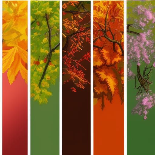 Nature's seasons  by @RedPixie