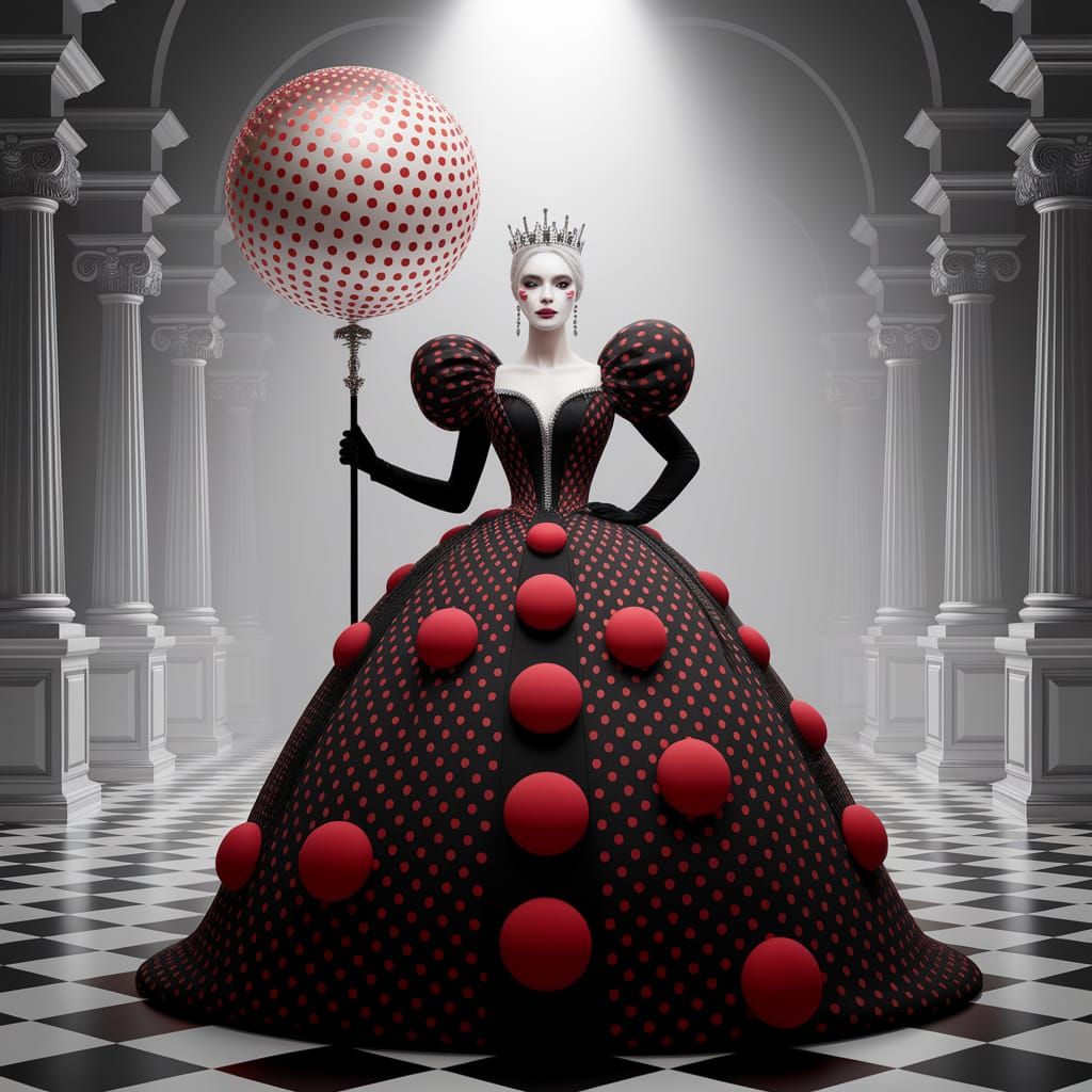 Polka Dot Queen  by @Rogue Bayman