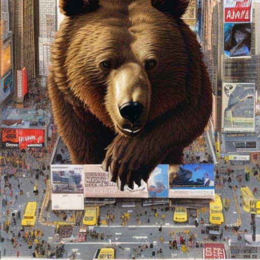 The Giant Brown Bear found a home
