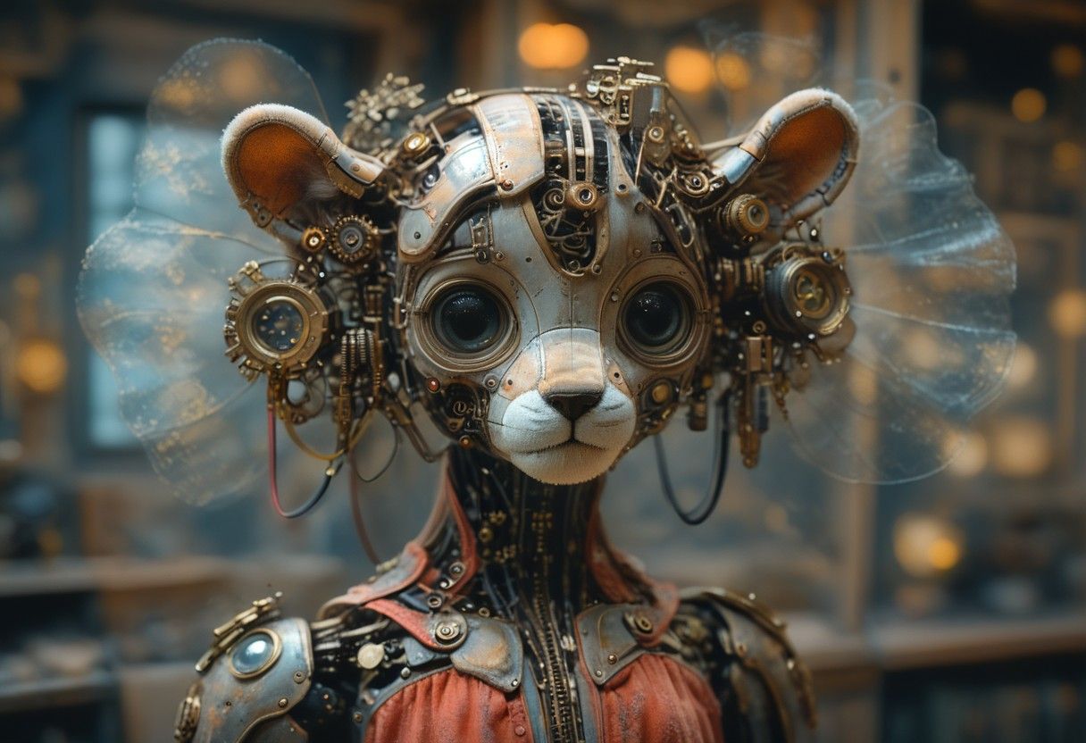 Character Evolution Experiments | SciFi | Light