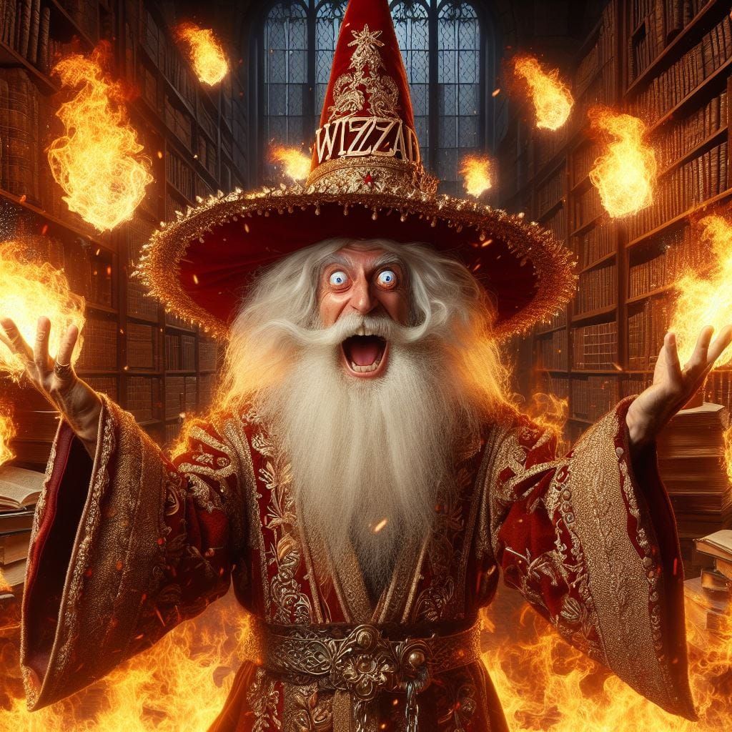 Rincewind can cast magic now ... what could go wrong?