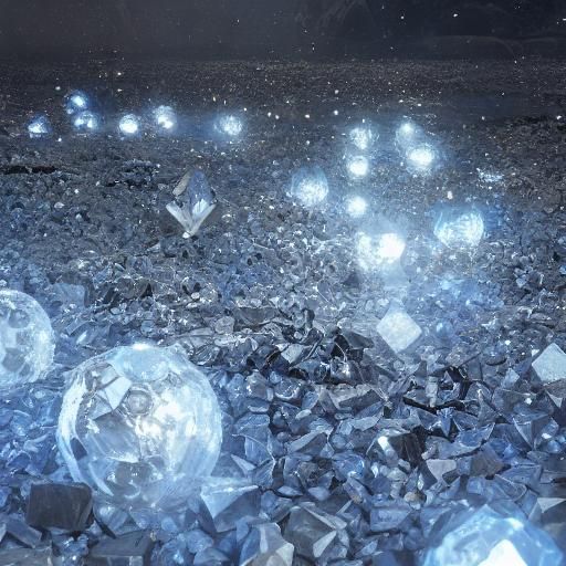 Ice balls black pearls pyrite dotted diamonds freezing ice c...