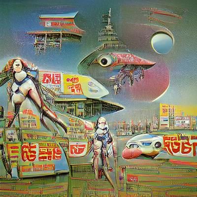 Japanese sci-fi art, 1970s