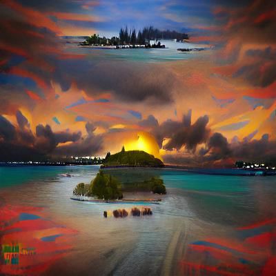 Cook Island night