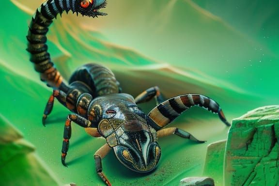 The AI. hates Scorpions .... O_O