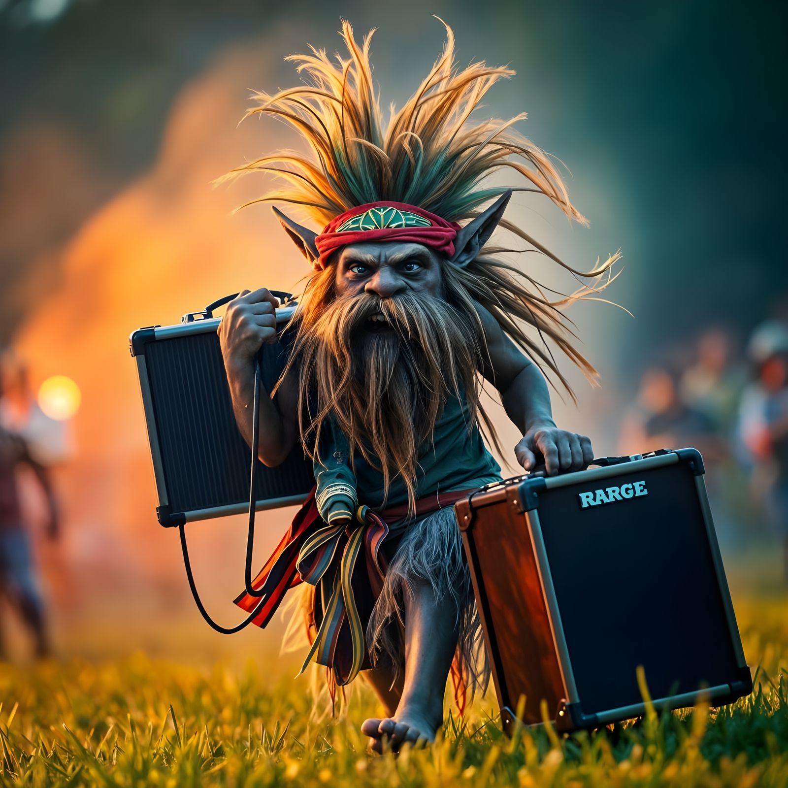 Grateful Roadie Troll  by @Gnuhenge