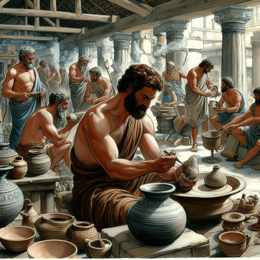 Class of workers  in Rome, whose existence in the history NC wants to hide