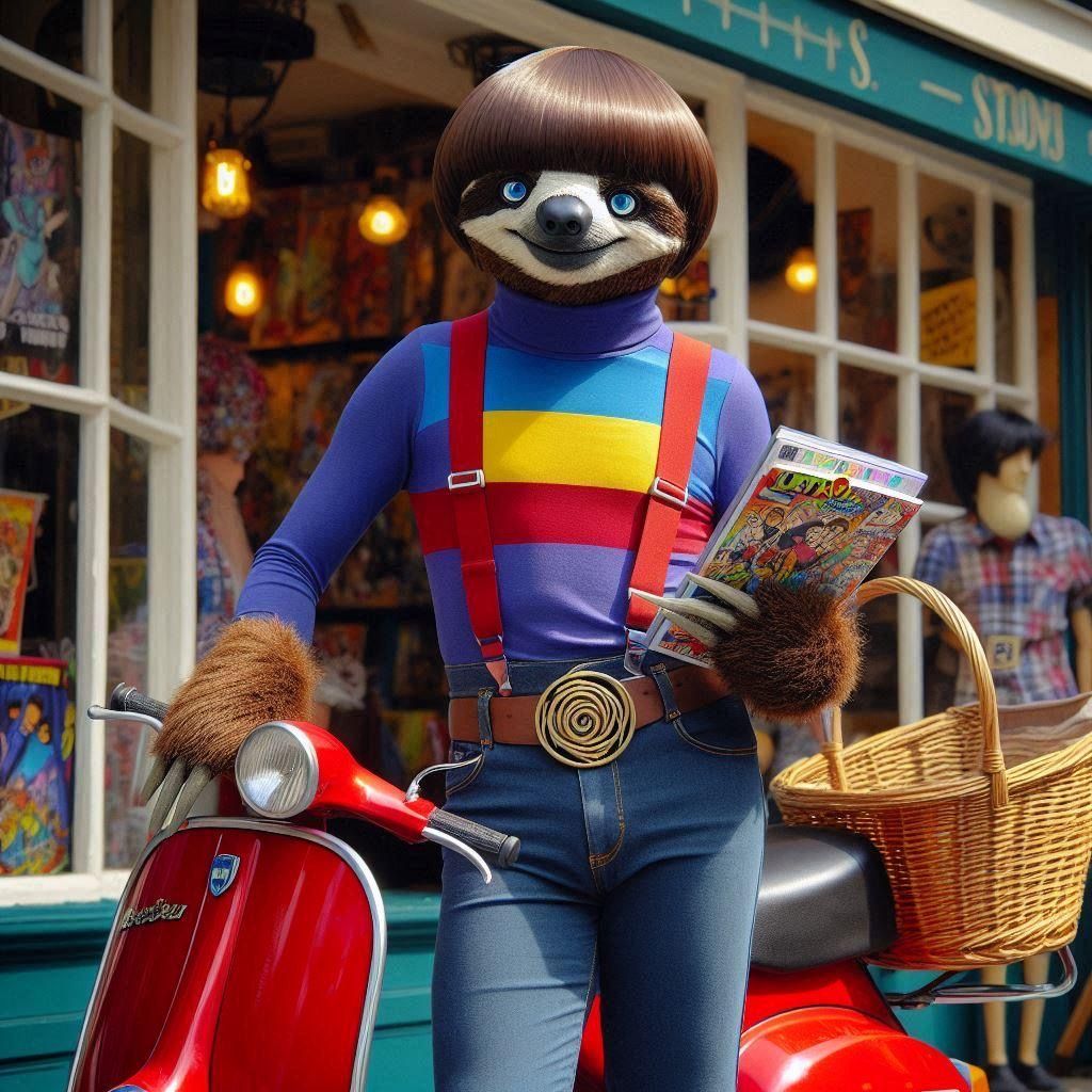 Slothmon Helberg as Slothward Wolowitz, in “The Big Bang Theory”