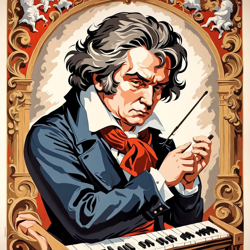 Movie poster Ludwig van Beethoven movie poster 