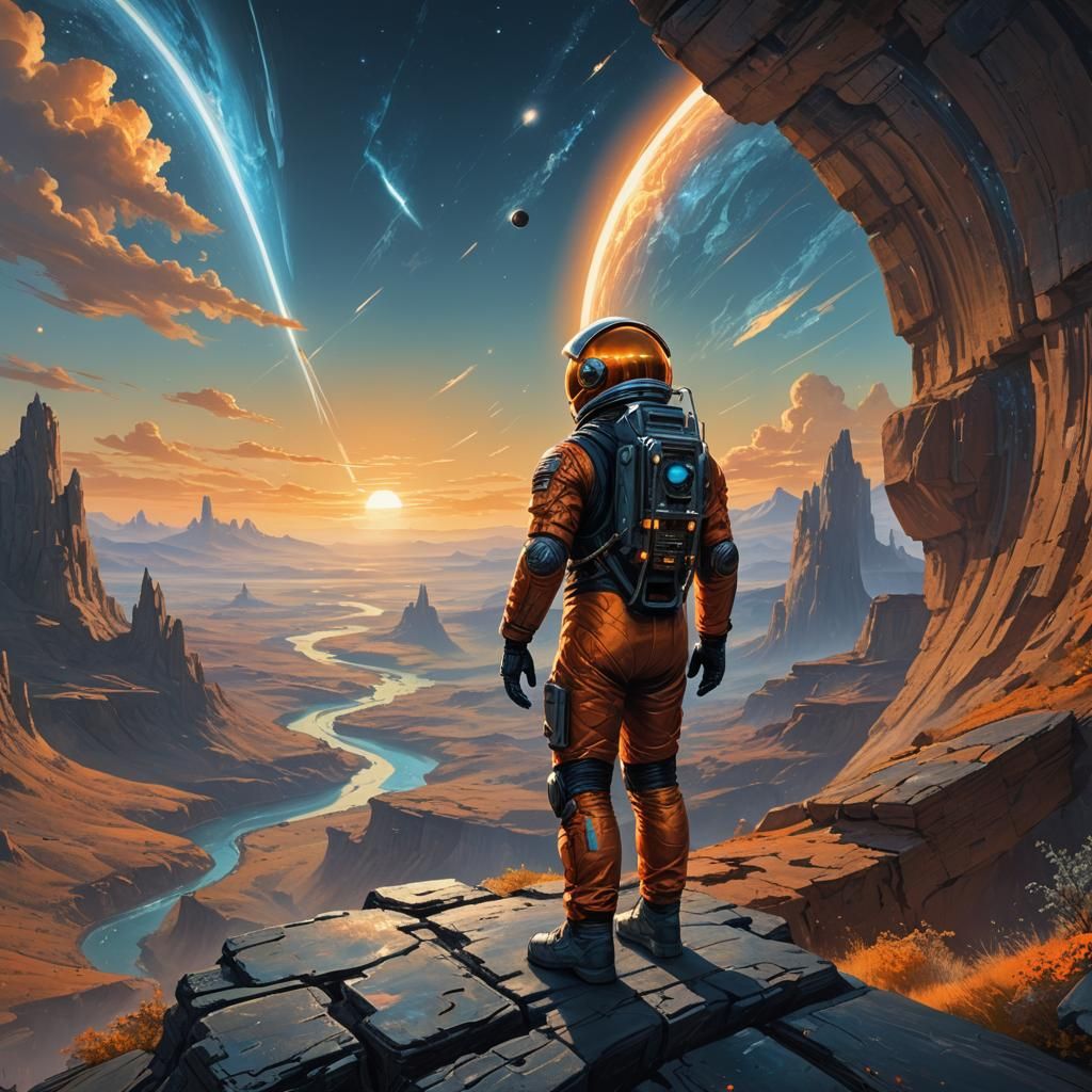 astronaut  by @CFS 