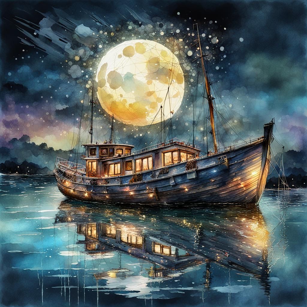 Houseboat   by @Slug