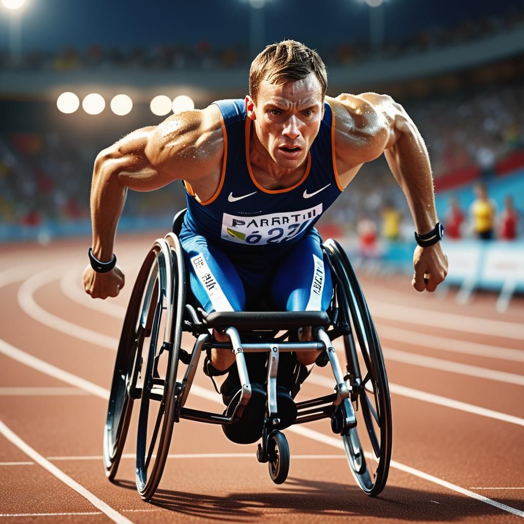 Para-athlete  by @Frosty09