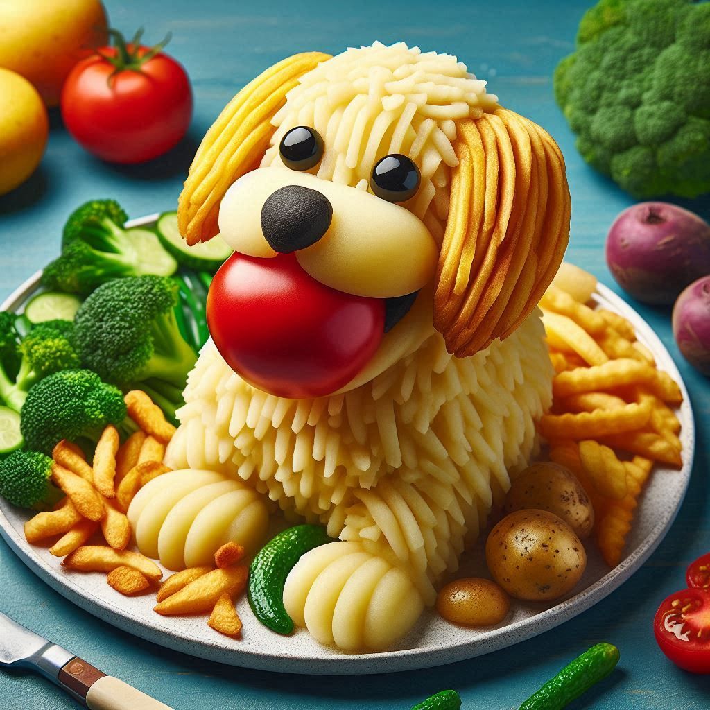 Golden Retriever Feast