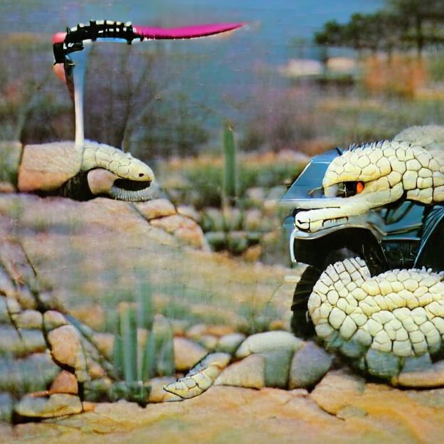 1984 cactus snake samurai