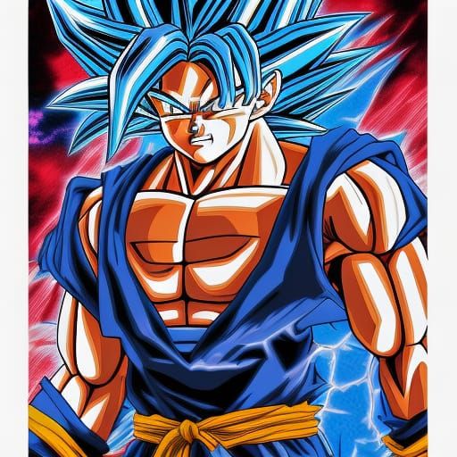 super saiyan blue goku