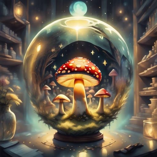 The mushroom and the magical reading nook (v2)