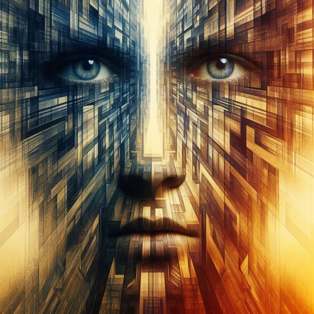 Unusual Double Exposure