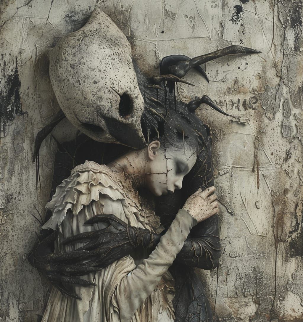 "everything I've ever let go of has claw marks on it"