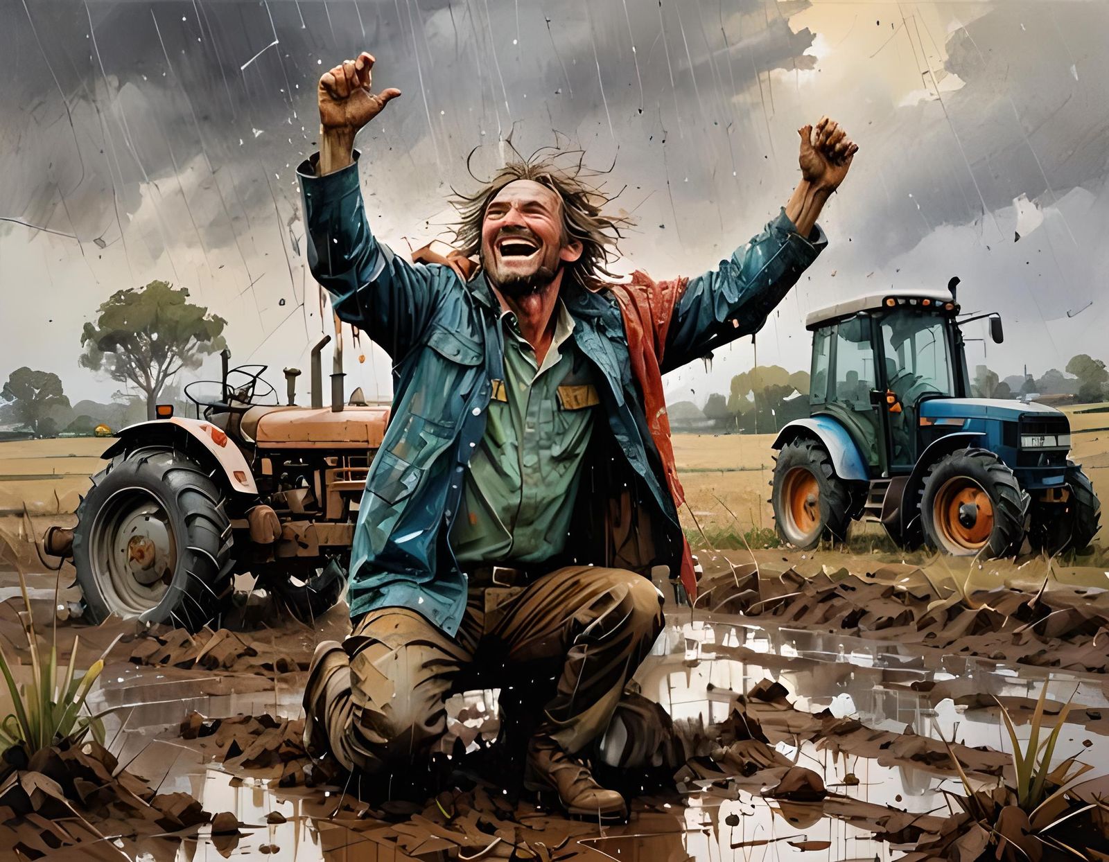 The Prayed for Rainy Day   by @Chief_Runs-with-scissors