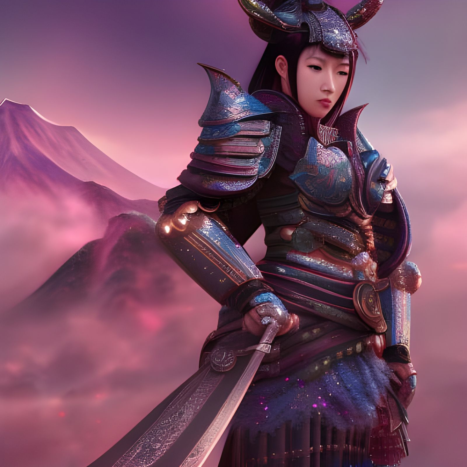 Japanese female warrior
