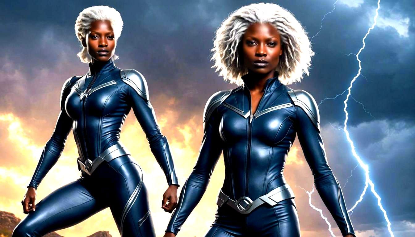 Jodie Turner-Smith as Storm concept art from the next X-Men ...