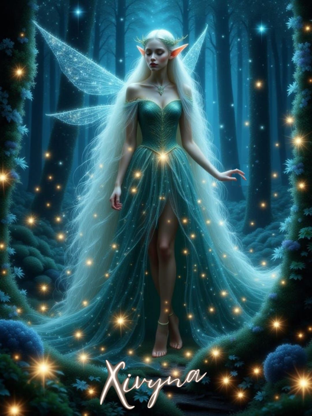 Xivyna rises (Zuh-vin-yah)