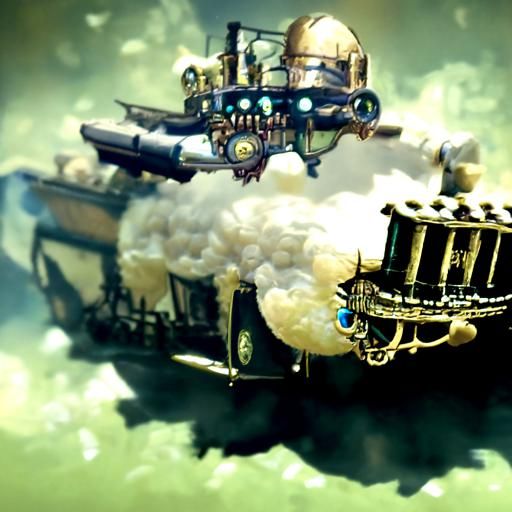 airship battle