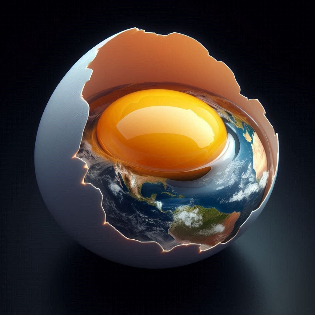 Earth as an egg