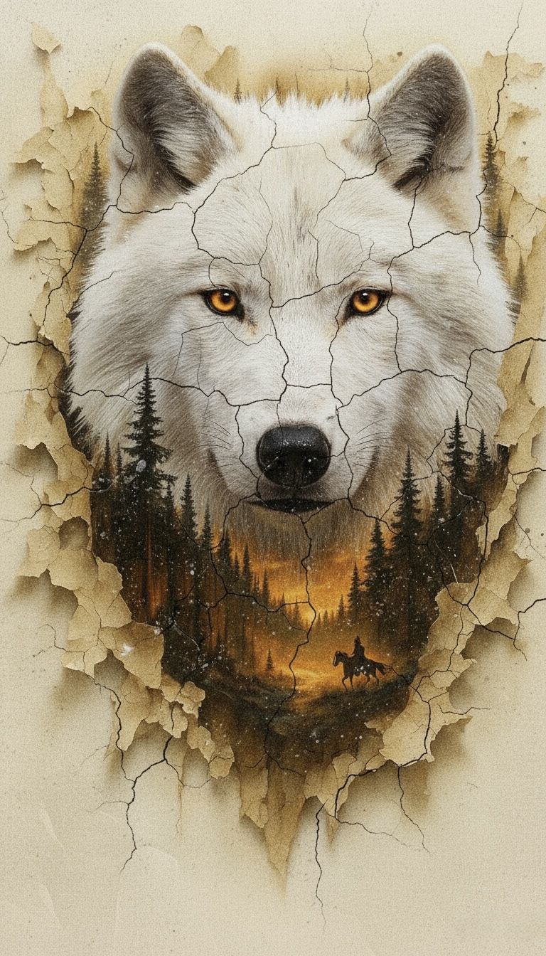 Wild white timber wood