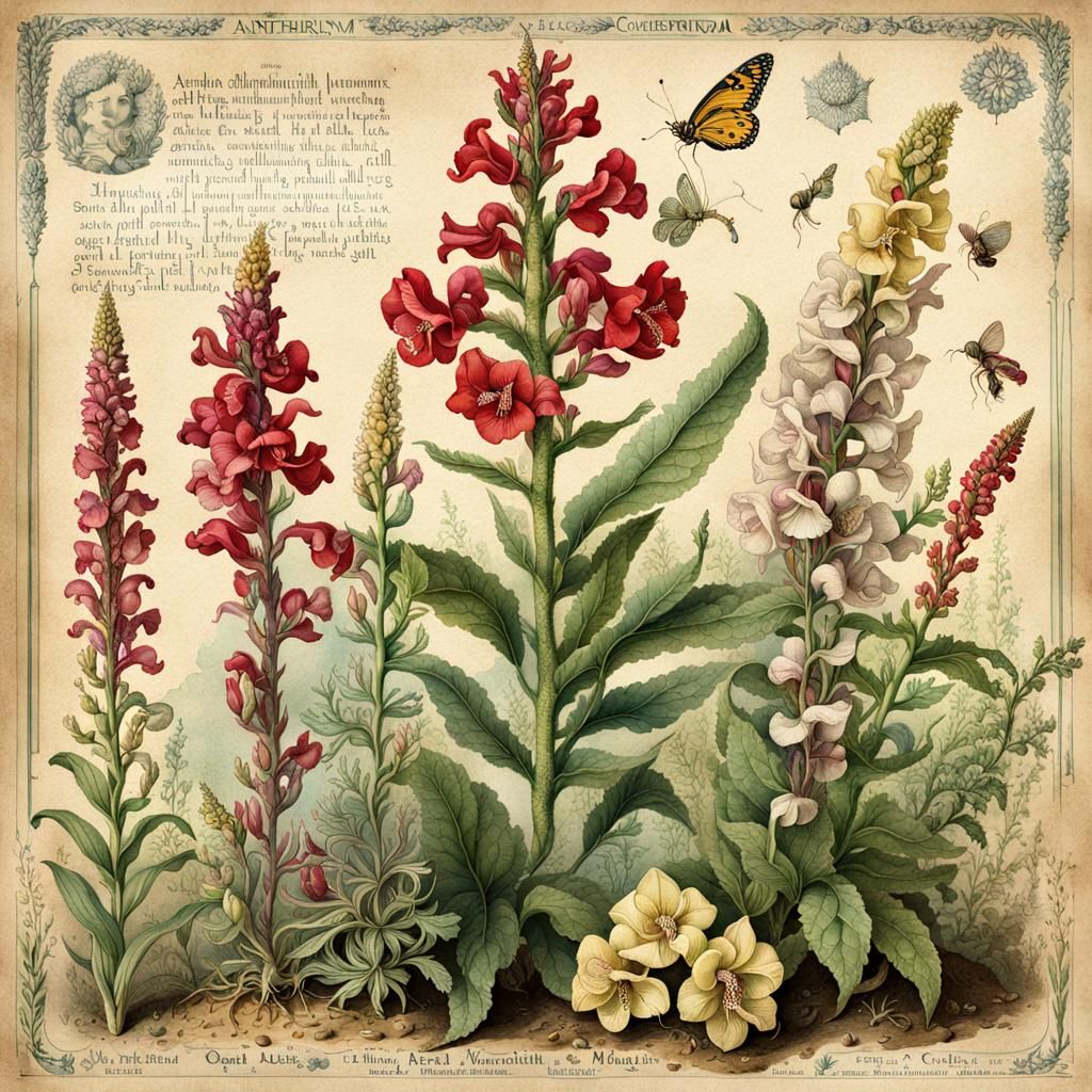Antirrhinum Majus  by @undefined
