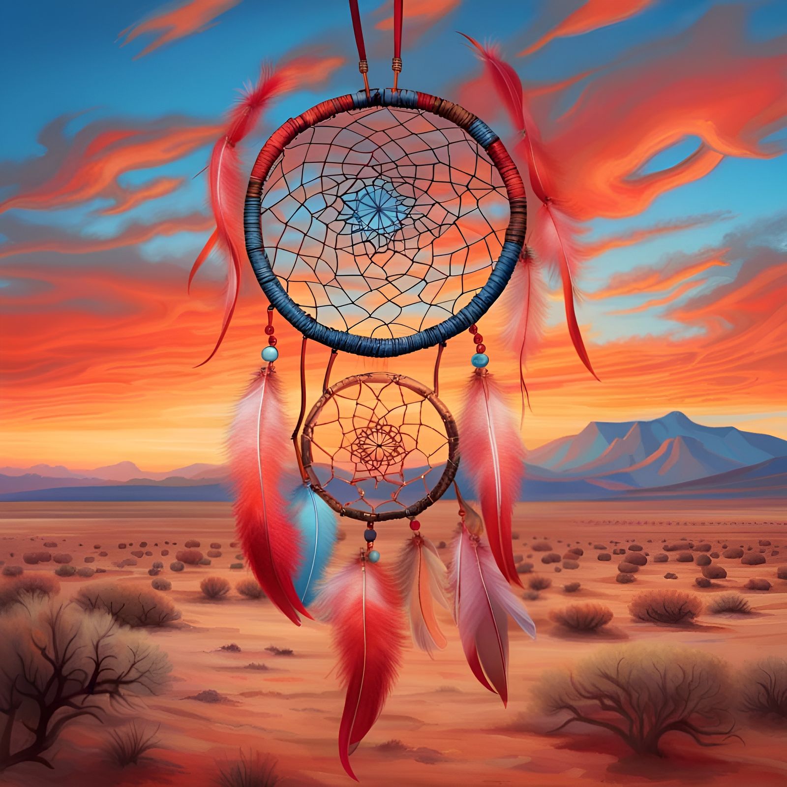 New Mexico dream catcher  by @BillThegutterRat