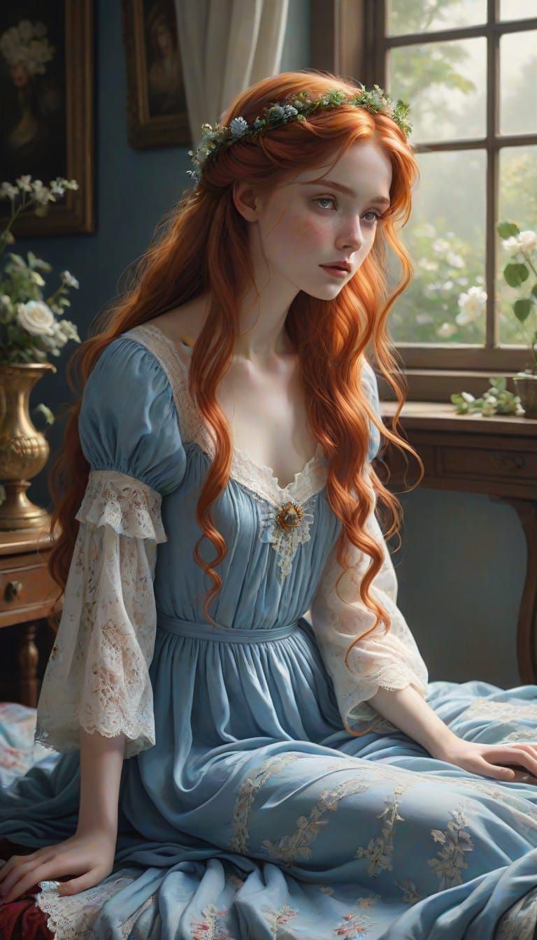 Mystical Dreamer in Sapphire and Ruby