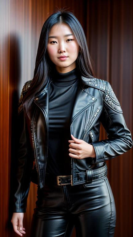 Miss leather contest - Mongolia