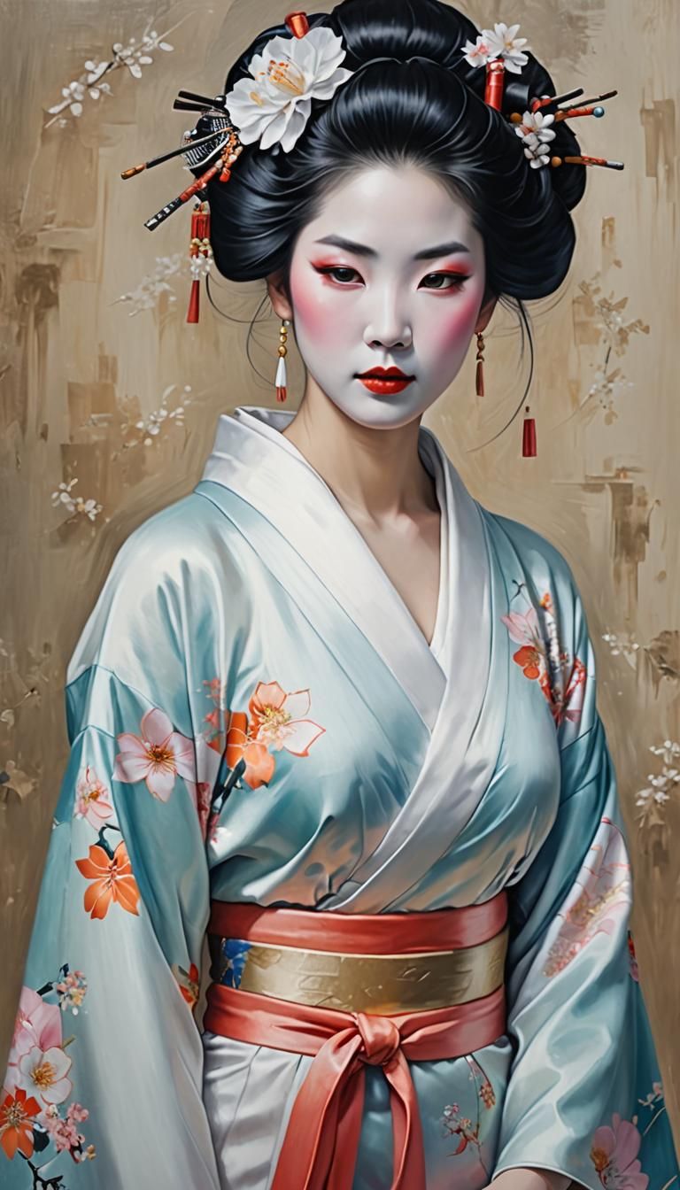 Portrait of a Geisha
