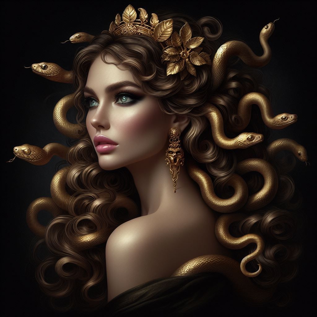 Gorgeous golden gorgons