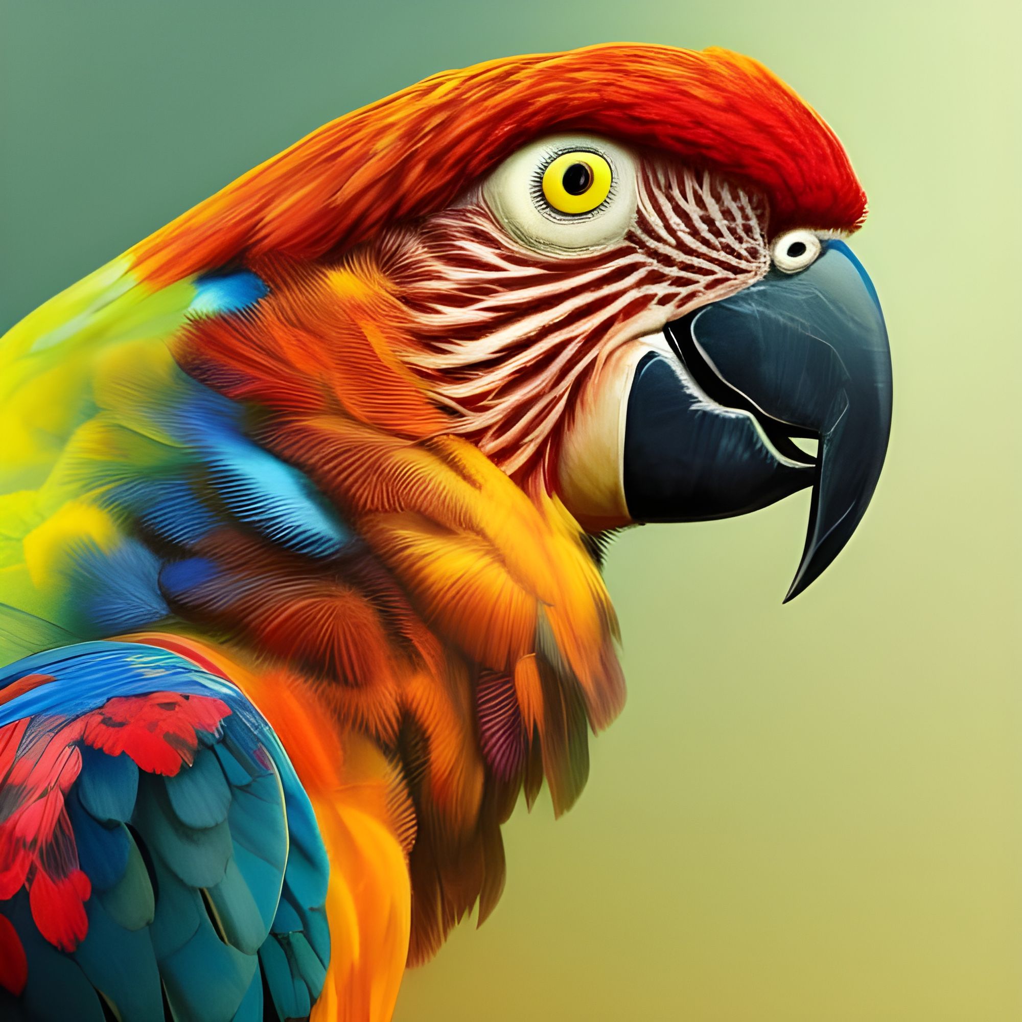 Colorful Parrot Wall Art | Vintage Bird Art | Antique Giclee | Wholesale –  Urban Garden Prints