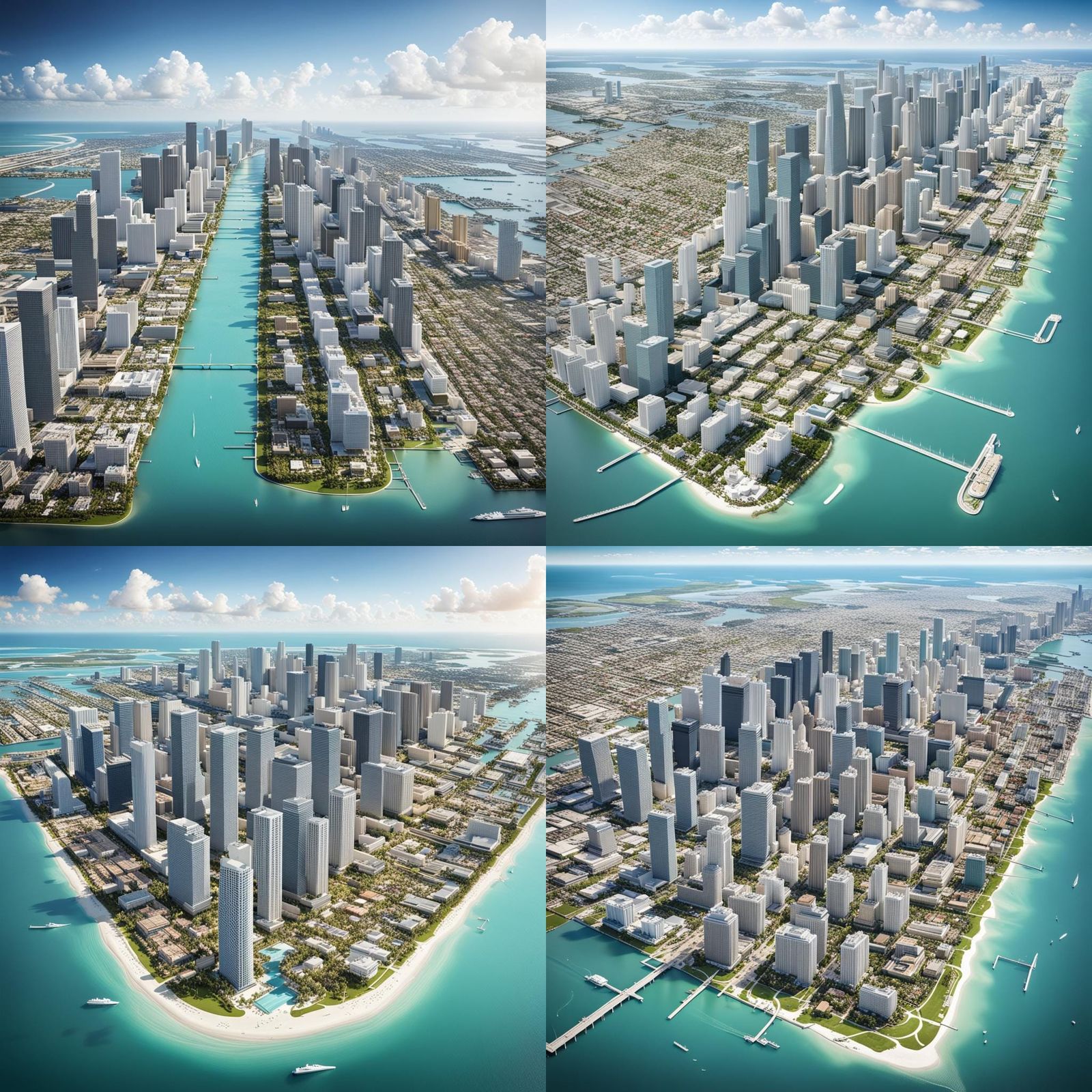 An alternative version of Miami, Florida, if the city was pl...