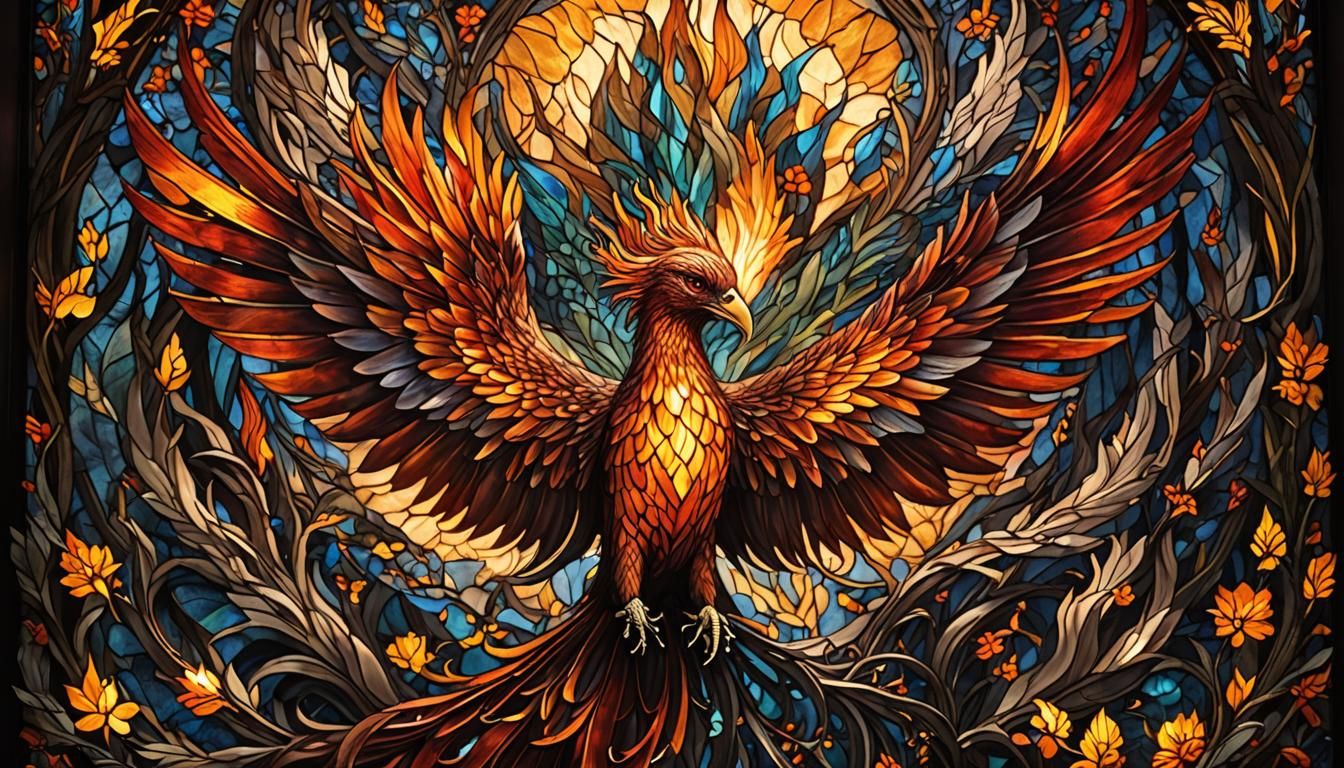Phoenix Rising  by @ImaginatorLucy