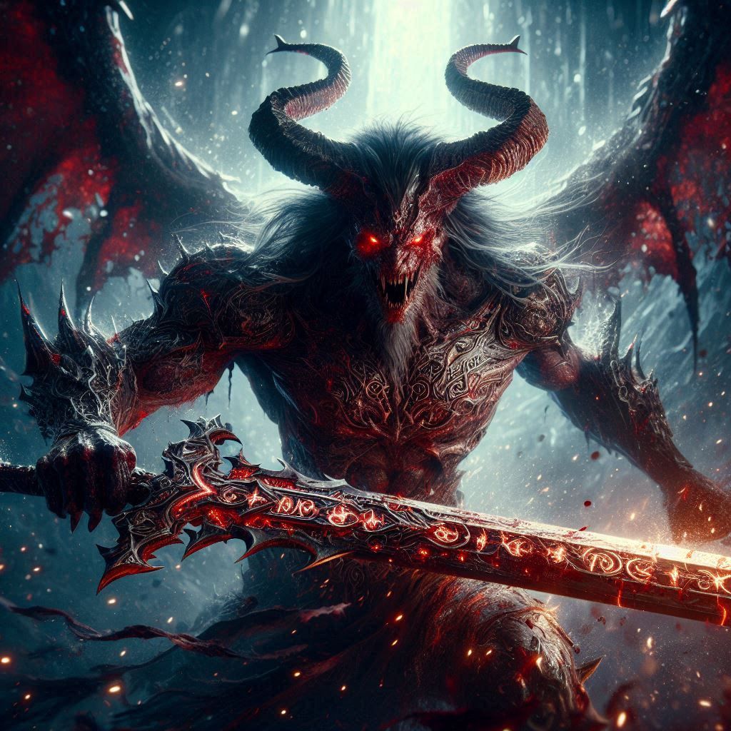 A fearsome and powerful demon (Uploaded)