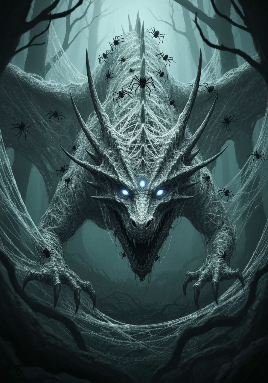 Silk Dragon  by @Shhalahr