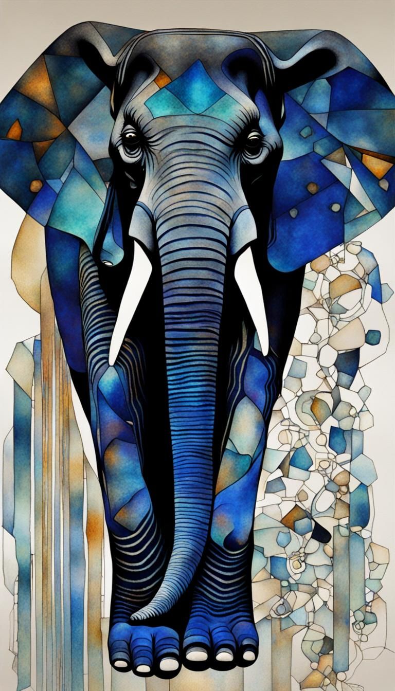 Pitter patter of little feet stomping as loud as an elephant. unearthly