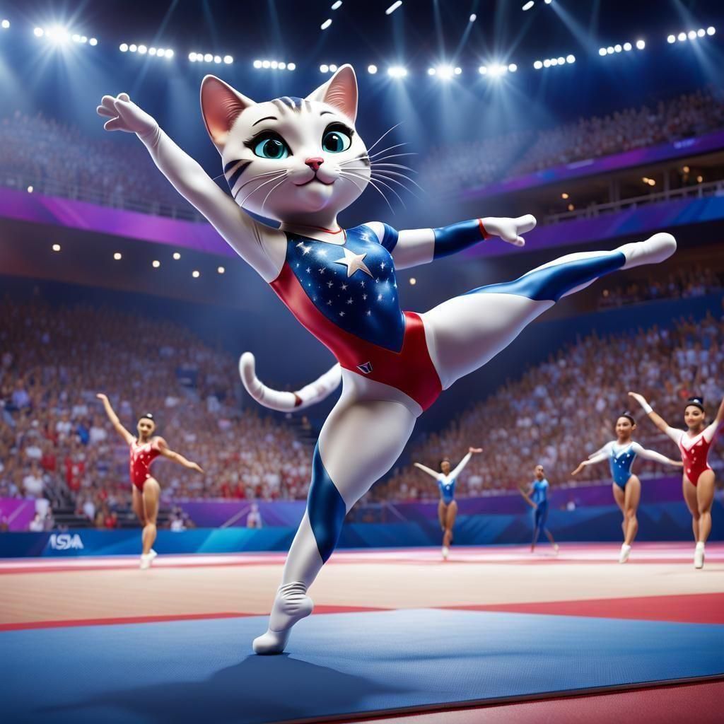 Gymnastics floor routine