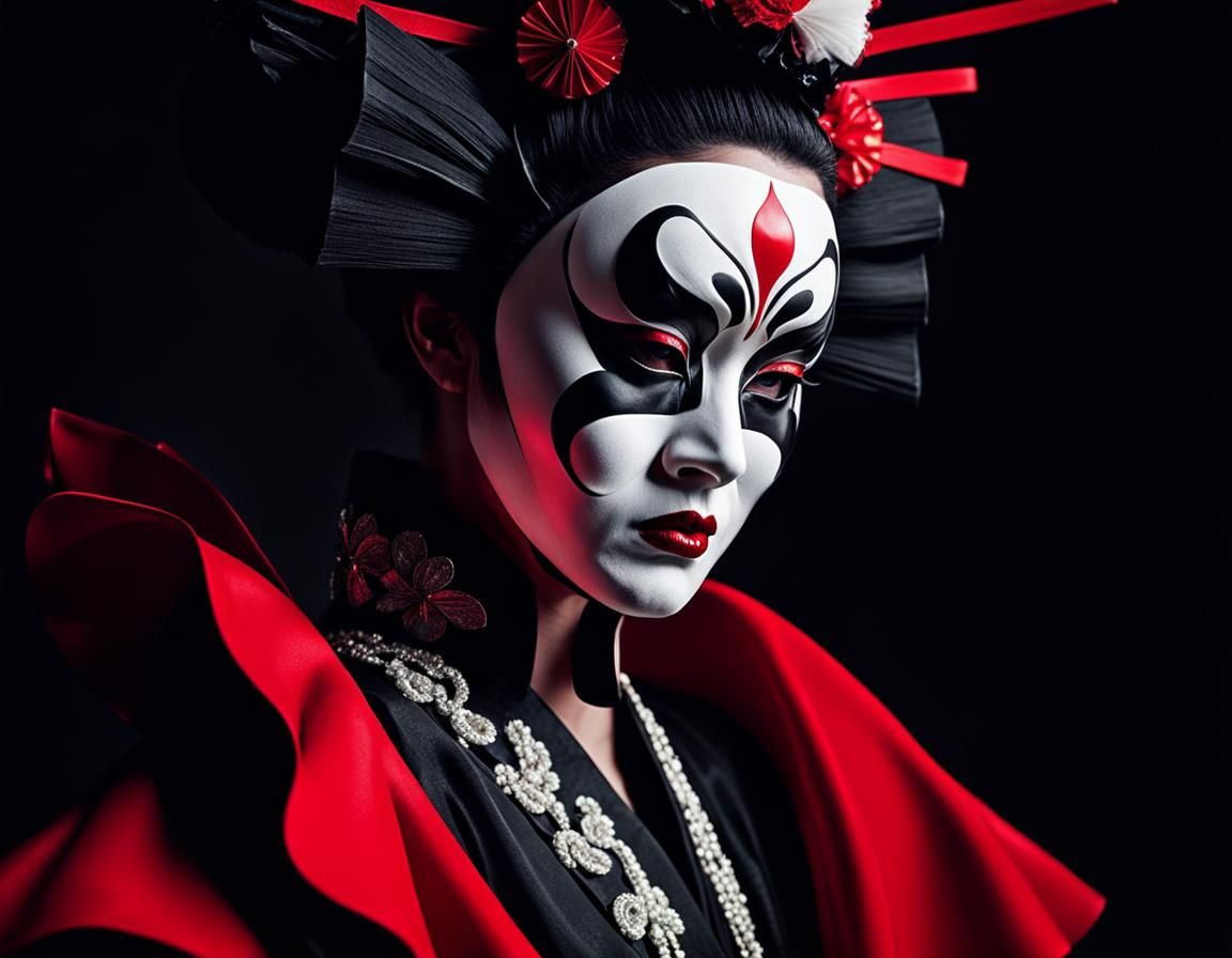 Kabuki  by @NovemberFox