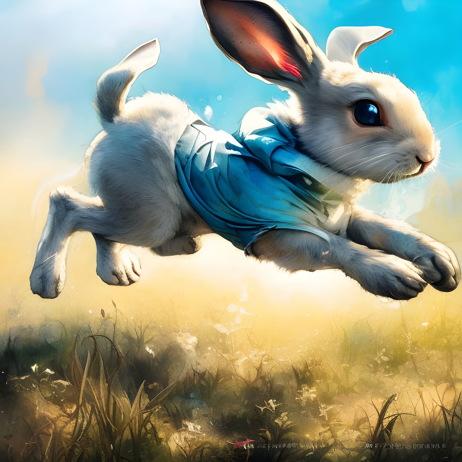 Running Through The Field   by @Nate