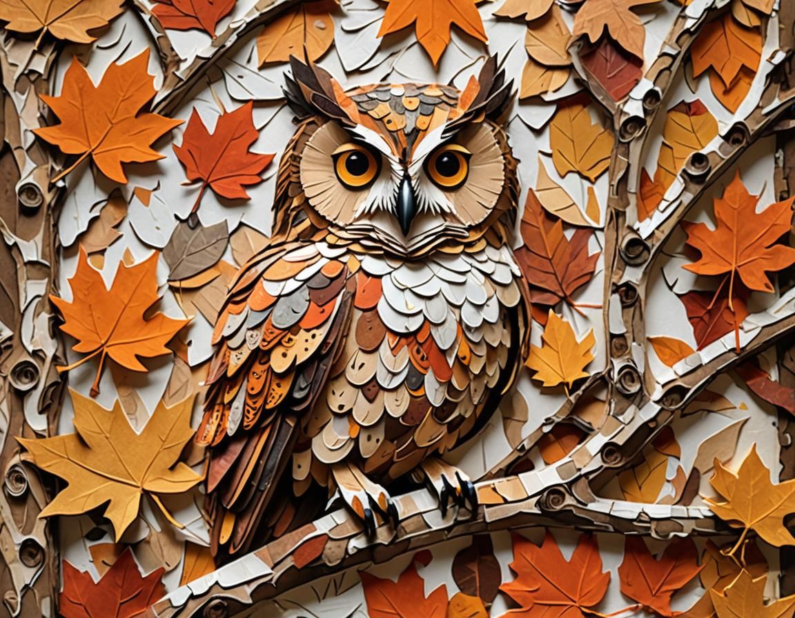 Owl blending   by @Pinkie