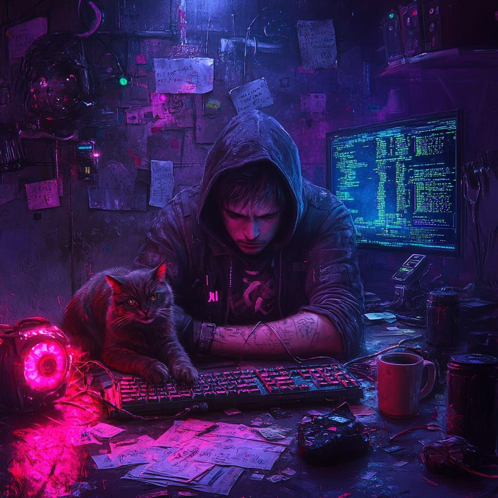 Just letting my cat writing my code. Who cares?