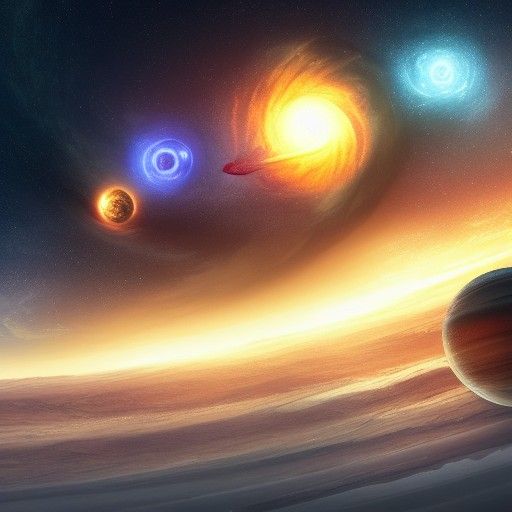 A binary star solar system