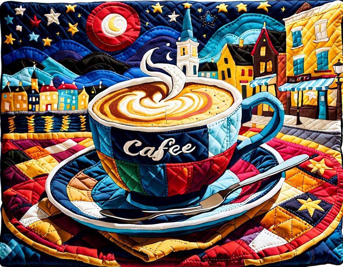 Caffe at night