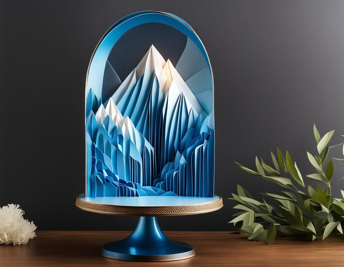 Paper Waterfall Mountain