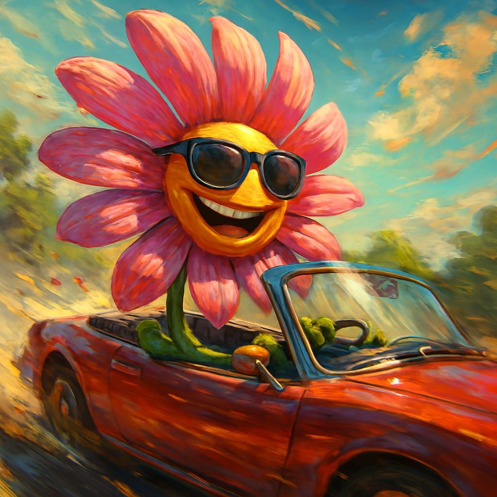 Putting the Petal to the Metal  by @LongmaRyu